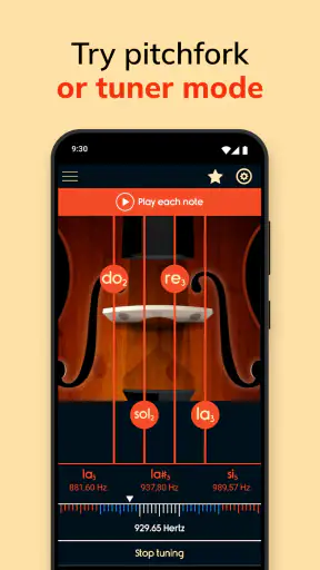 Violin Tuner screenshot