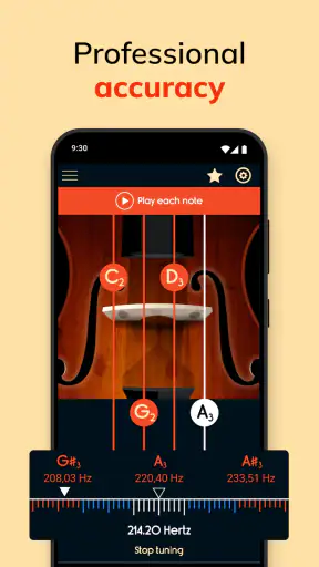 Violin Tuner screenshot