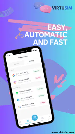 VirtuSIM - SMS Virtual screenshot