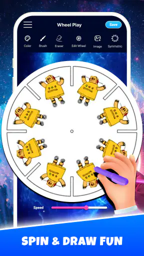 Visual Wheel Art - Spin & Draw screenshot