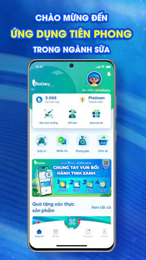 VitaDairy - Đổi Muỗng Nhận Quà screenshot