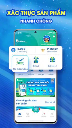 VitaDairy - Đổi Muỗng Nhận Quà screenshot