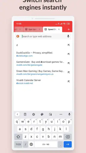 Vivaldi Browser Snapshot screenshot