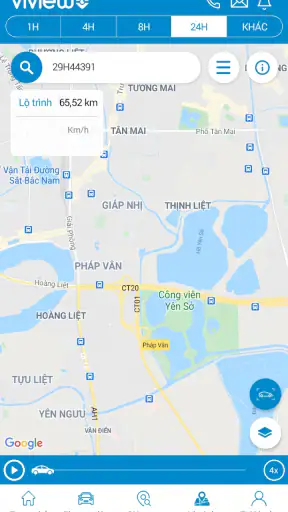 VIVIEW GPS screenshot