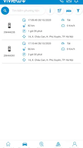 VIVIEW GPS screenshot