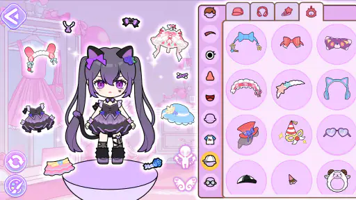 Vlinder Gacha:doll dress up screenshot