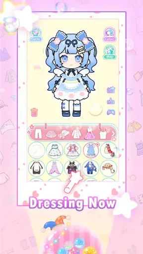 Vlinder Gacha:doll dress up screenshot