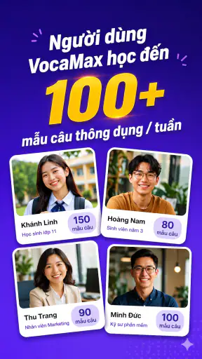 VocaMax: Tự Học Tiếng Anh screenshot