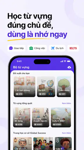 VocaMax: Tự Học Tiếng Anh screenshot