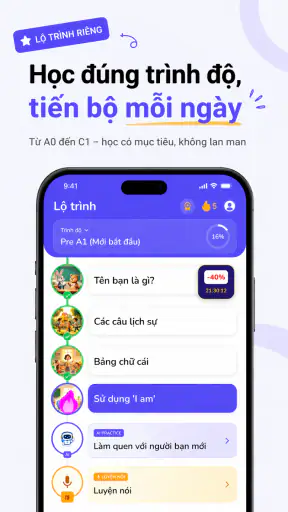 VocaMax: Tự Học Tiếng Anh screenshot