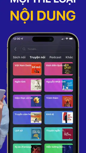 Voiz FM - Sách nói & Podcast screenshot