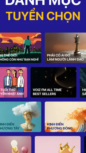 Voiz FM - Sách nói & Podcast screenshot