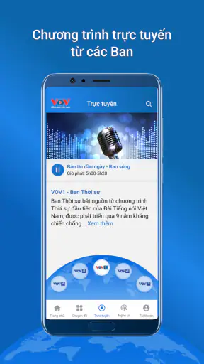 VOV - Tiếng nói Việt Nam screenshot