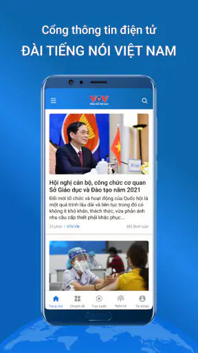 VOV - Tiếng nói Việt Nam screenshot