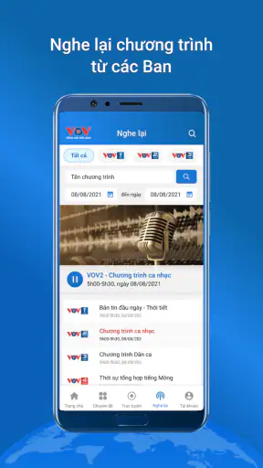 VOV - Tiếng nói Việt Nam screenshot