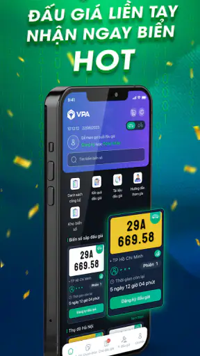 VPA - Đấu Giá Biển Số screenshot