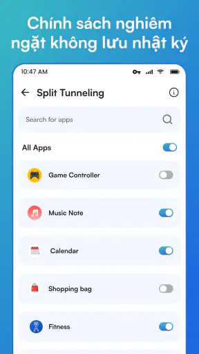 VPN nhanh và an toàn: GeoVPN screenshot