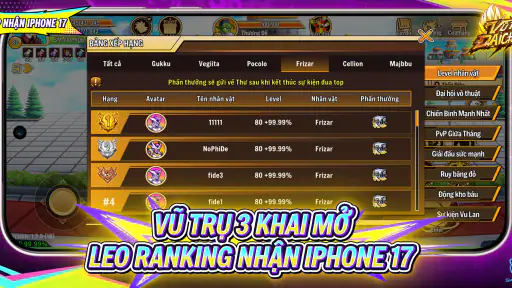 Vũ Trụ Đại Chiến screenshot