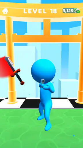 Vua Kiếm! Ninja Chạy 3D screenshot