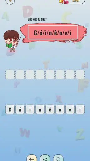 Vua Tiếng Việt - Ghép Từ screenshot