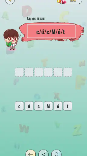 Vua Tiếng Việt - Ghép Từ screenshot