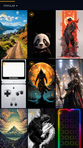 Wallcraft – hình nền Wallpaper screenshot