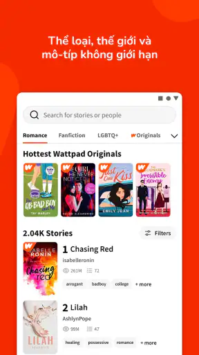 Wattpad - Đọc & Viết Truyện screenshot