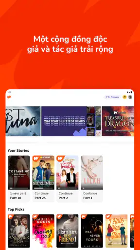 Wattpad - Đọc & Viết Truyện screenshot
