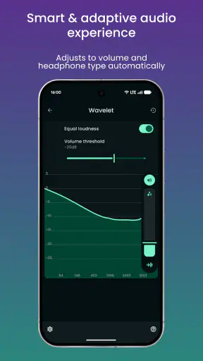 Wavelet: headphone equalizer screenshot