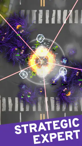 Web of War: idle Tower Defense screenshot