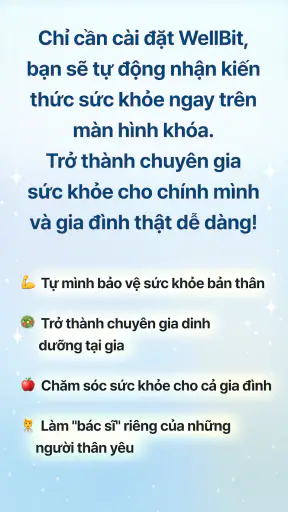 WellBit-Sức khỏe MH khóa+Alarm screenshot