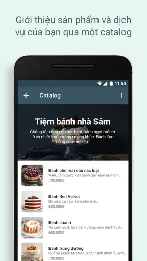 WhatsApp Business screenshot