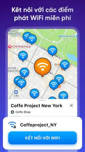 WiFi Map: Mật khẩu WiFi + eSIM screenshot