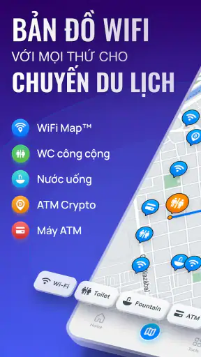 WiFi Map: Mật khẩu WiFi + eSIM screenshot