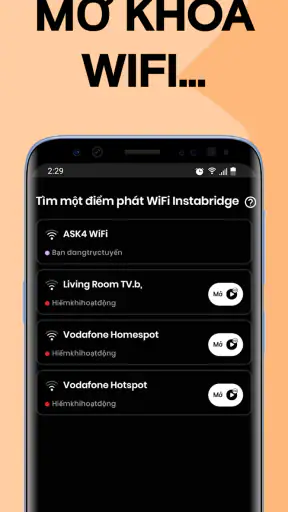 WiFi Passwords Map Instabridge screenshot