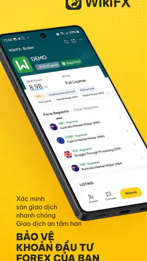 WikiFX: Tra cứu sàn Forex screenshot