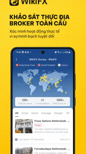 WikiFX: Tra cứu sàn Forex screenshot