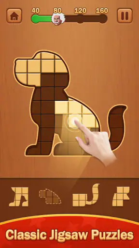 Wooden Block Jigsaw Puzzle screenshot