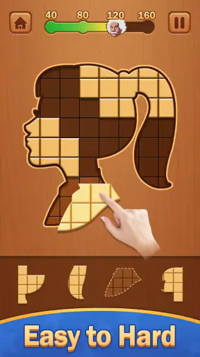 Wooden Block Jigsaw Puzzle screenshot