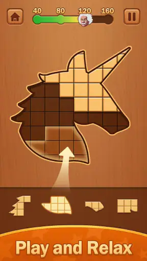Wooden Block Jigsaw Puzzle screenshot