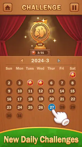 Wooden Block Jigsaw Puzzle screenshot