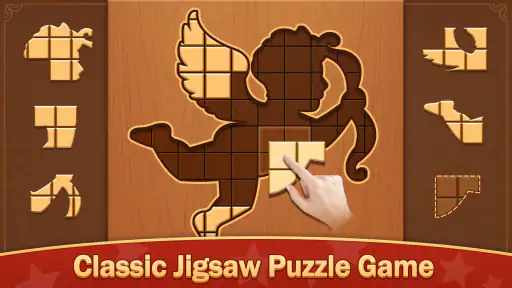 Wooden Block Jigsaw Puzzle screenshot