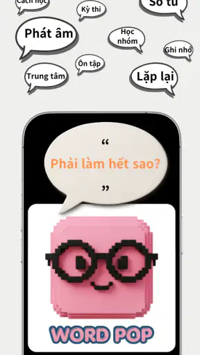 WORD POP: từ vựng - TOEIC THPT screenshot