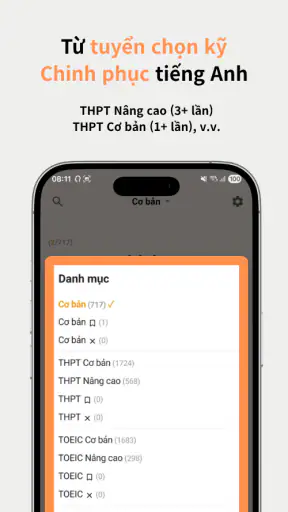 WORD POP: từ vựng - TOEIC THPT screenshot