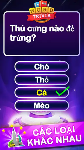 Word Trivia - trò chơi đố chữ screenshot