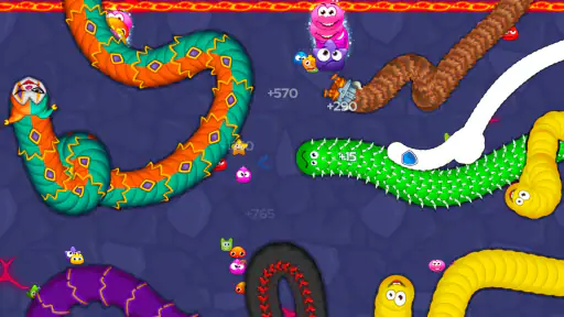 Worm Hunt - Trò rắn săn mồi screenshot