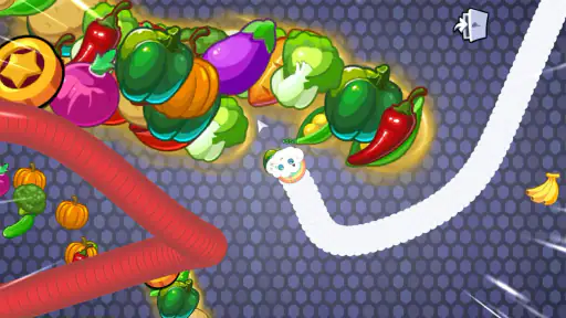 Worms Merge: idle&io zone game screenshot