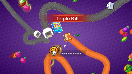 Worms Merge: idle&io zone game screenshot