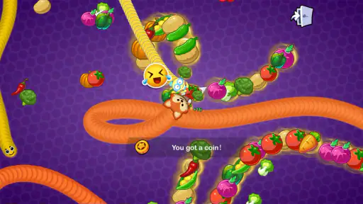 Worms Merge: idle&io zone game screenshot