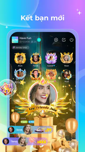 Wyak-Trò chuyện & Kết bạn screenshot